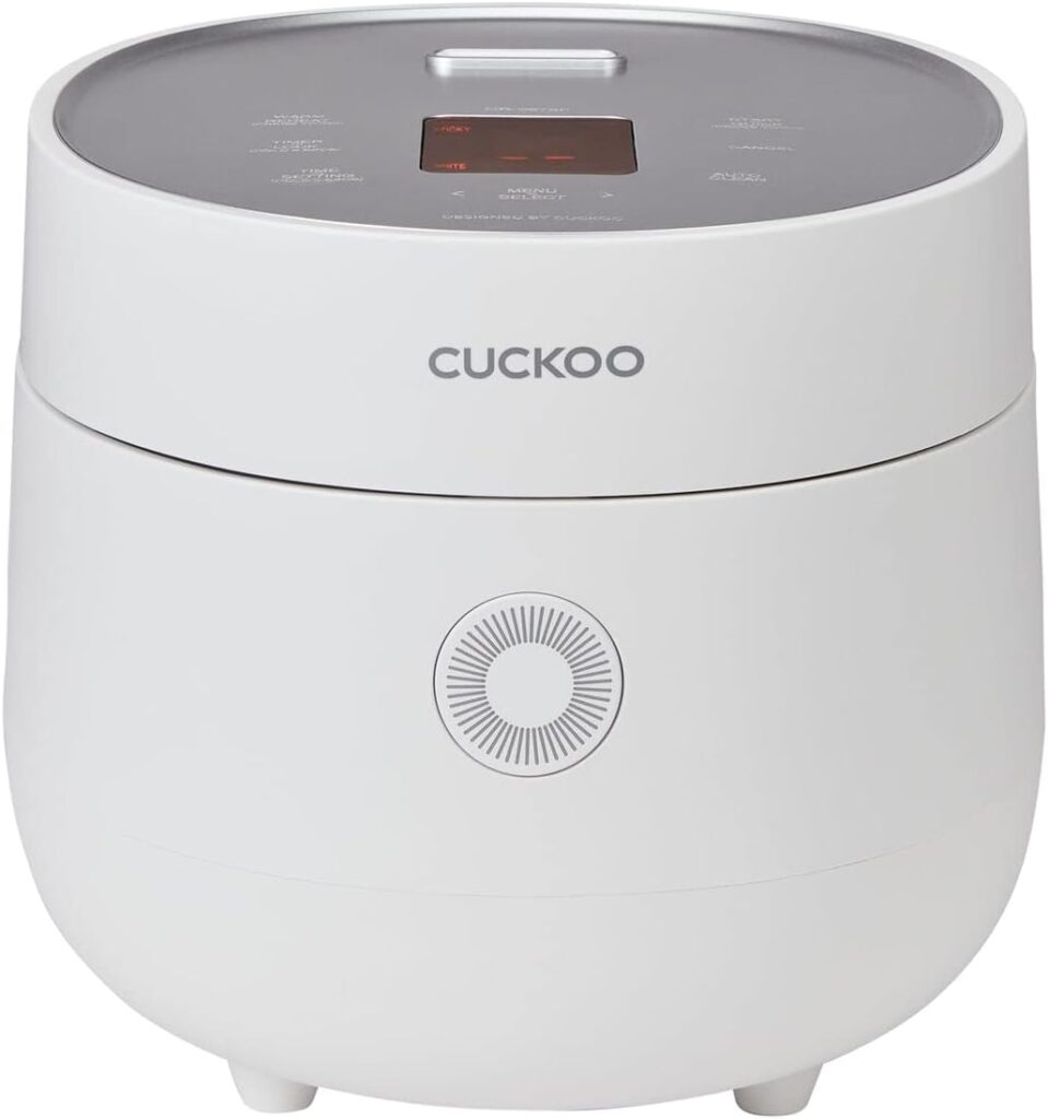 CUCKOO CR-0675F | 6-Cup (Uncooked) Micom Rice Cooker | 13 Menu Options: Quinoa, Oatmeal, Brown Rice  More, Touch-Screen, Nonstick Inner Pot | White