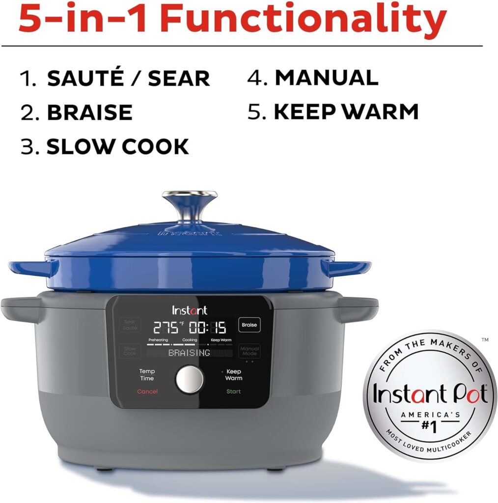 Instant Pot Zest 8 Cup One Touch Rice Cooker, From the Makers of Instant Pot, Steamer, Cooks Rice, Grains, Quinoa and Oatmeal, 8-cup cooked/4-cup uncooked, No Pressure Cooking Functionality