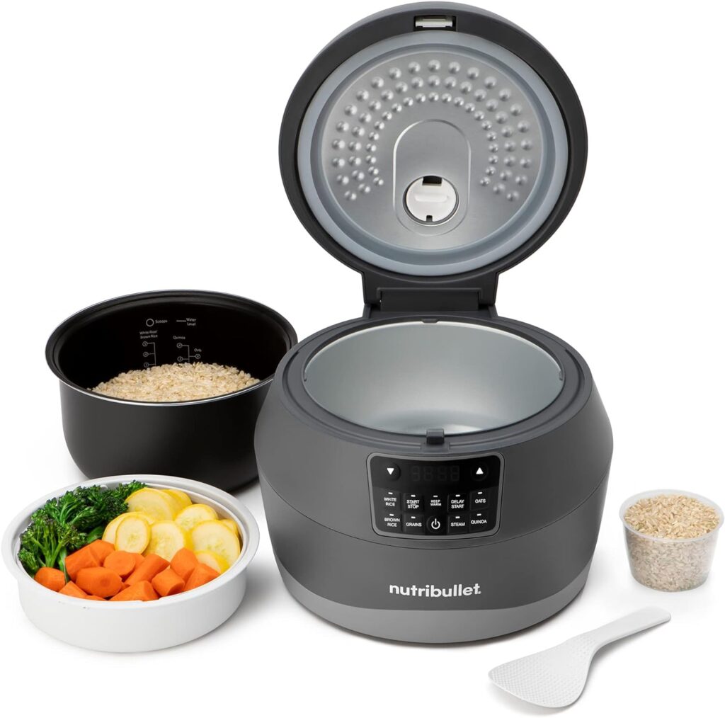 nutribullet EveryGrain Cooker, 11D x 11W x 9H