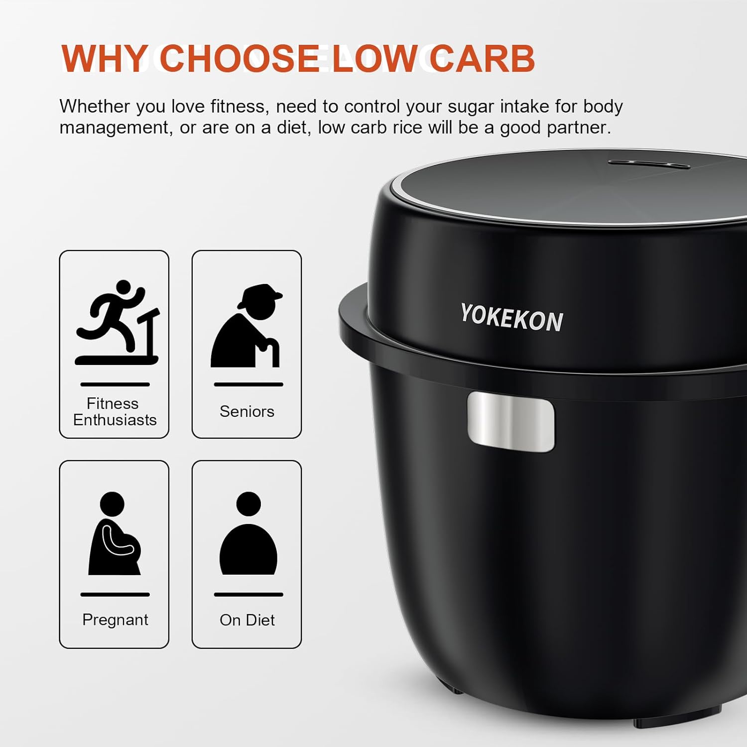 YOKEKON Rice Cooker Small Review