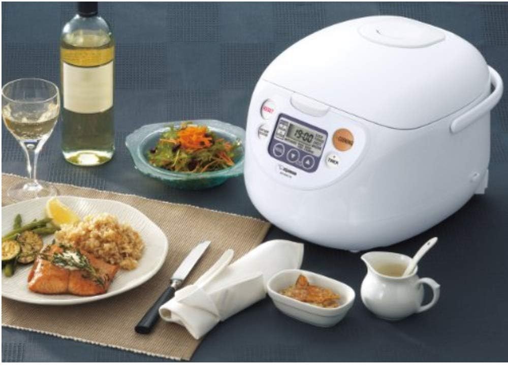 Zojirushi NS-WAC18-WD 10-Cup (Uncooked) Micom Rice Cooker and Warmer